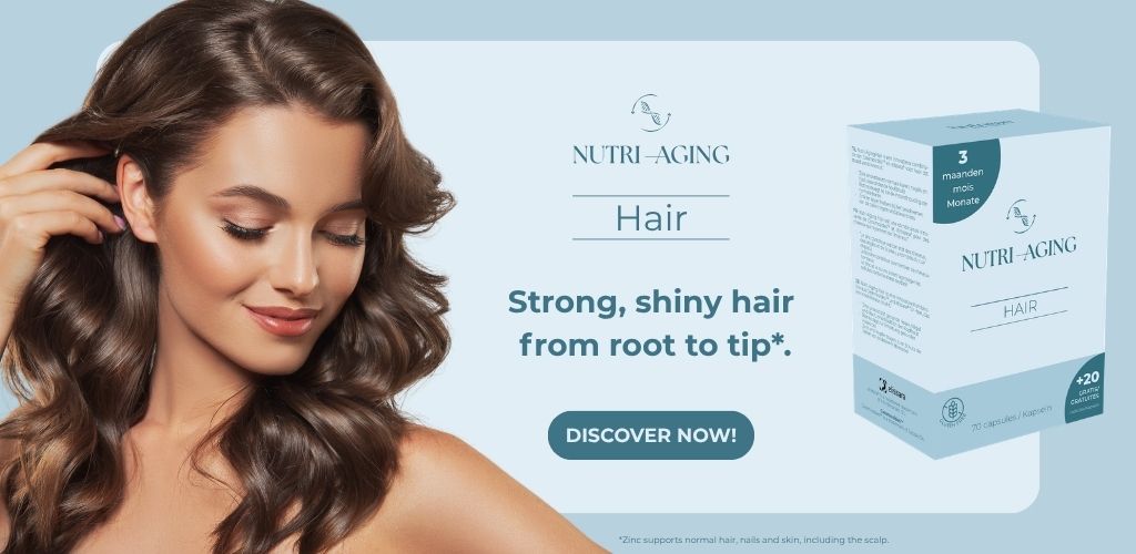 Homepage Banner Nutri-Aging Hair ENG Mobile Nutrisan - Stronger by nature